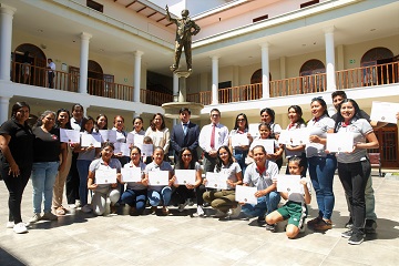 DRE – San Martín entrega de certificados a estudiantes del curso de "Lengua de Señas Peruana"